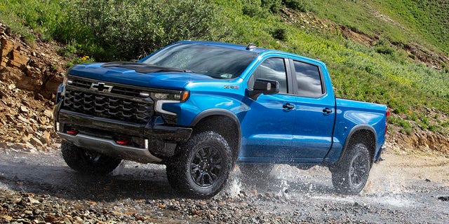 2024 Silverado ZR2 is equipped with high performance off-road features.