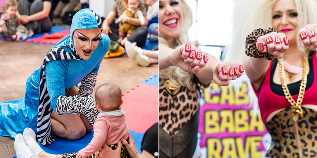 Photos and videos for a UK baby drag show 'CABABABARAVE' garnered outrage on social media.