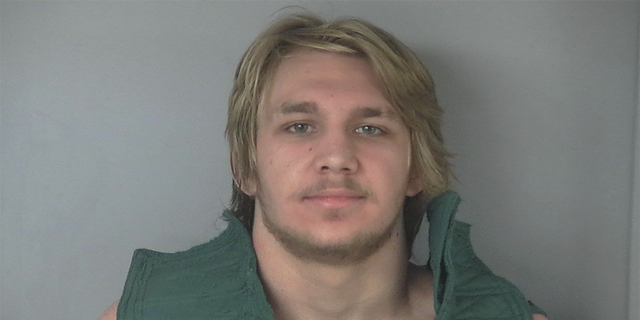 Hunter Stanfield, 19, was arrested on Tuesday and charged in his parents' October murders. 