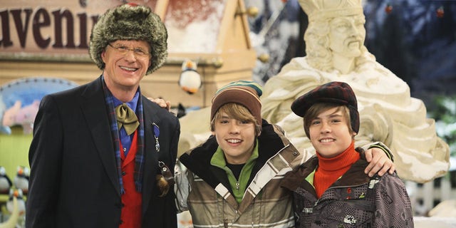 Cole and Dylan Sprouse with Ed Begley Jr. in "The Suite Life on Deck" in 2008. Cole said he's had issues in relationships growing up because of his fame at such a young age. 