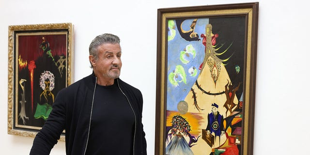 Sylvester Stallone's artwork has been exhibited in museums like the Osthaus in Hagen, Germany. 