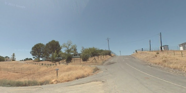 A road in Tehama County, California.