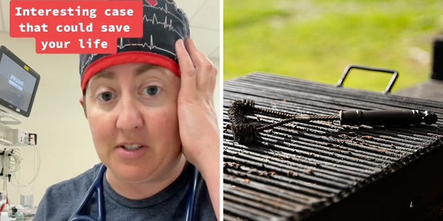 "Do not use grill brushes with metal wires," Martin told her TikTok followers.