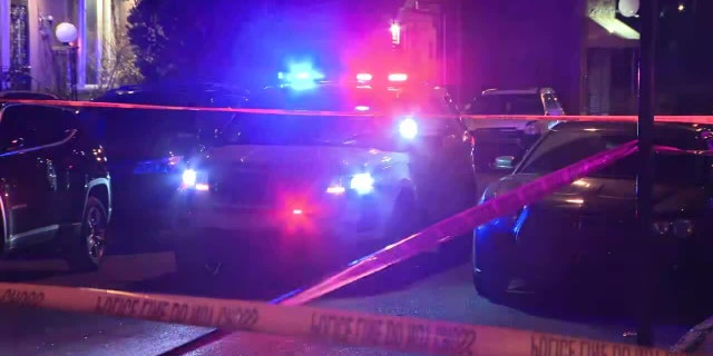 The victim suffered more than 70 gunshot wounds on a front porch, according to local reports.