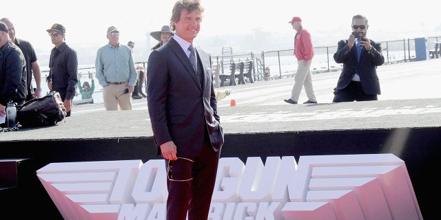 Tom Cruise shot much of "Top Gun: Maverick" onboard aircraft carriers in San Diego.