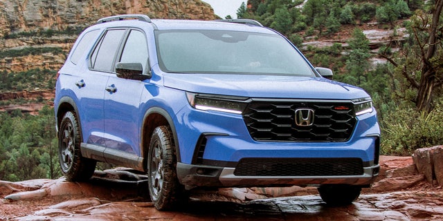 The Honda Pilot TrailSport is an off-road tuned model.