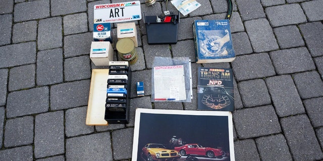 Original documentation and 8-track tapes were included.