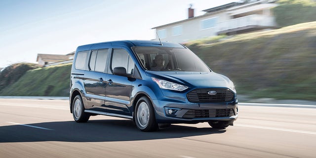 The Ford Transit Connect Wagon is a passenger version of the compact van.