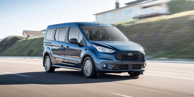 The Ford Transit Connect Wagon is a passenger version of the compact van.