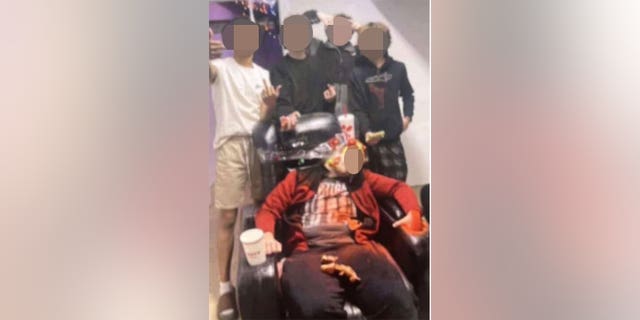 Georgia police are investigating whether this image posted to social media shows Trent Lehrkamp passed out in a chair after a horrific hazing incident.