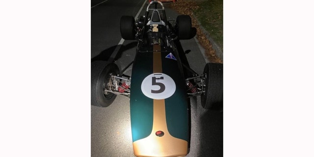 This Brabham BT21 was stolen from a home near Melbourne, Austrailia, and abandoned on the street.