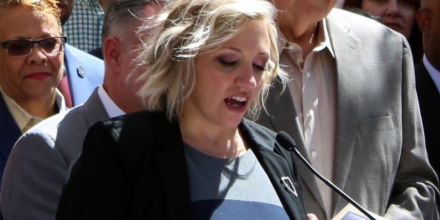 Nevada considers enshrining abortion rights in state constitution 2 Senate Majority Leader Nicole Cannizzaro speaks at an event on April 22, 2019, in Carson City, Nevada. Cannizzaro introduced a constitutional amendment aimed at protecting abortion rights Thursday.