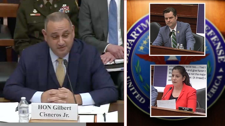 Pentagon official forced to read anti-White statements from its diversity chief in congressional hearing Pentagon official forced to read anti-White statements from its diversity chief in congressional hearing