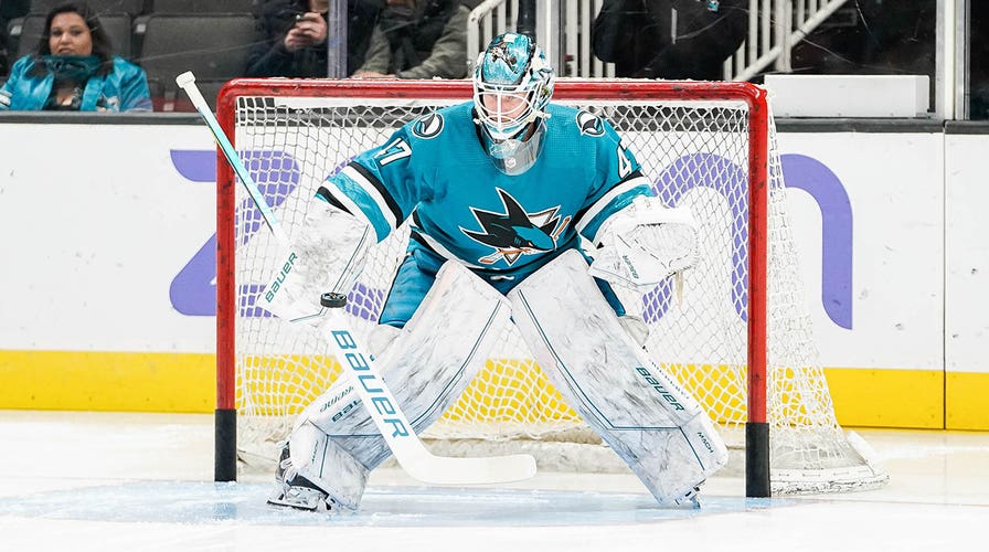 San jose sharks goalie deals jersey