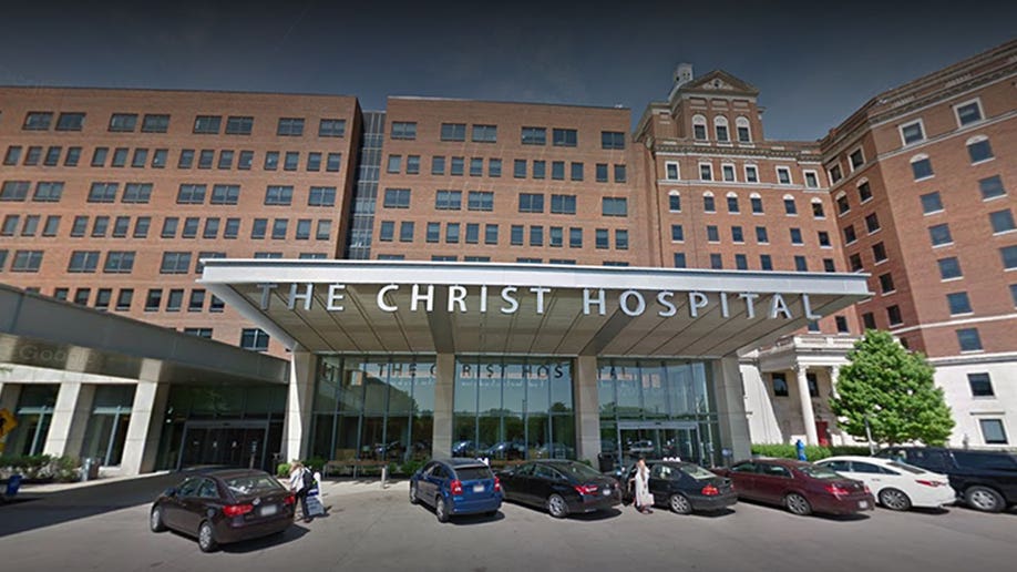 Front view of The Christ Hospital.