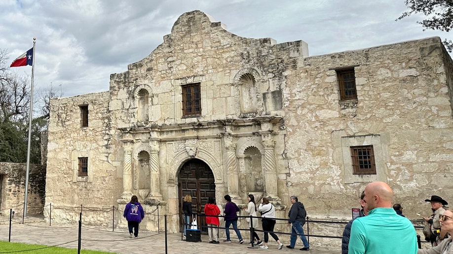 The Alamo in Texas