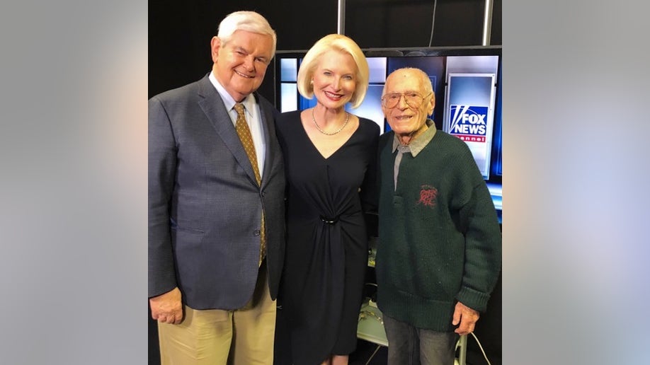 Mario with Newt and Callista Gingrich