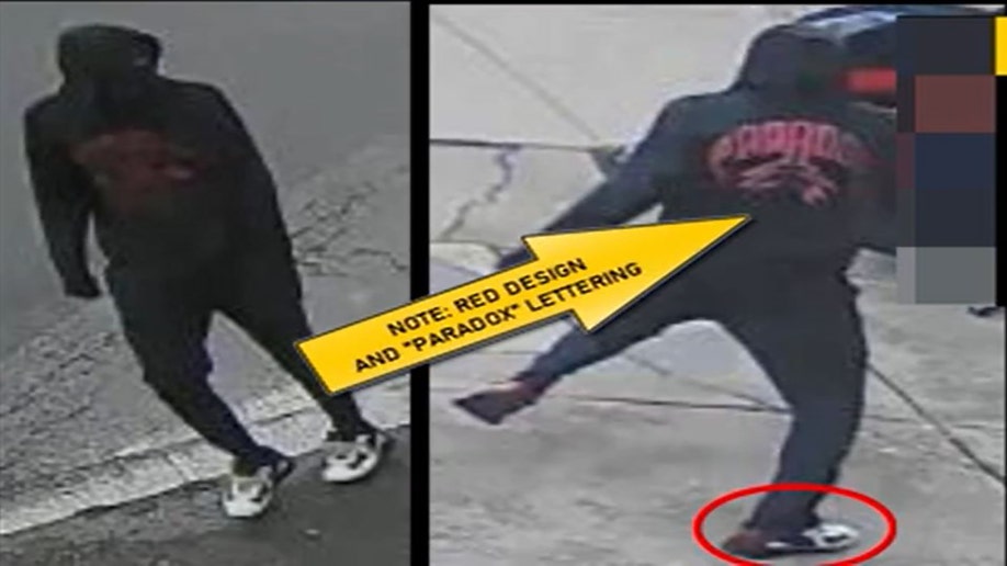 surveillance image of suspect