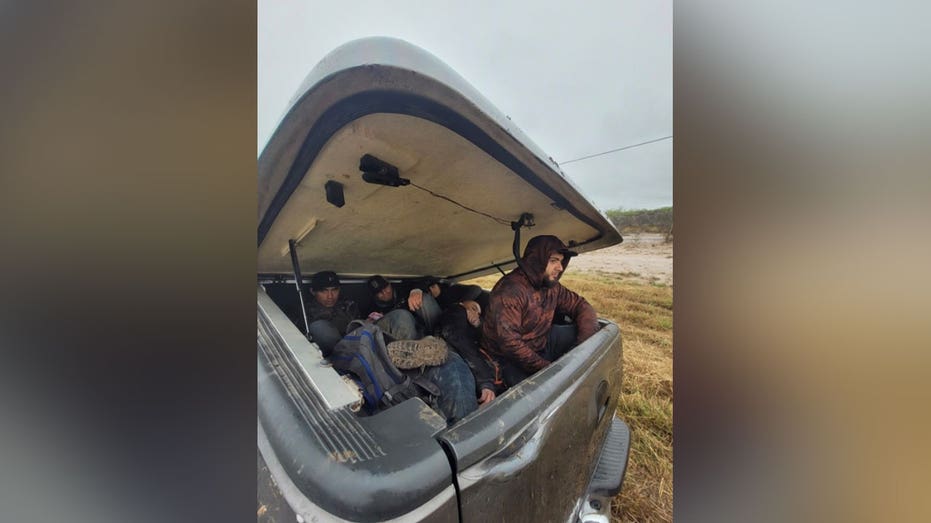 Texas troopers arrest Oklahoma man for human smuggling after his truck gets stuck in mud: video