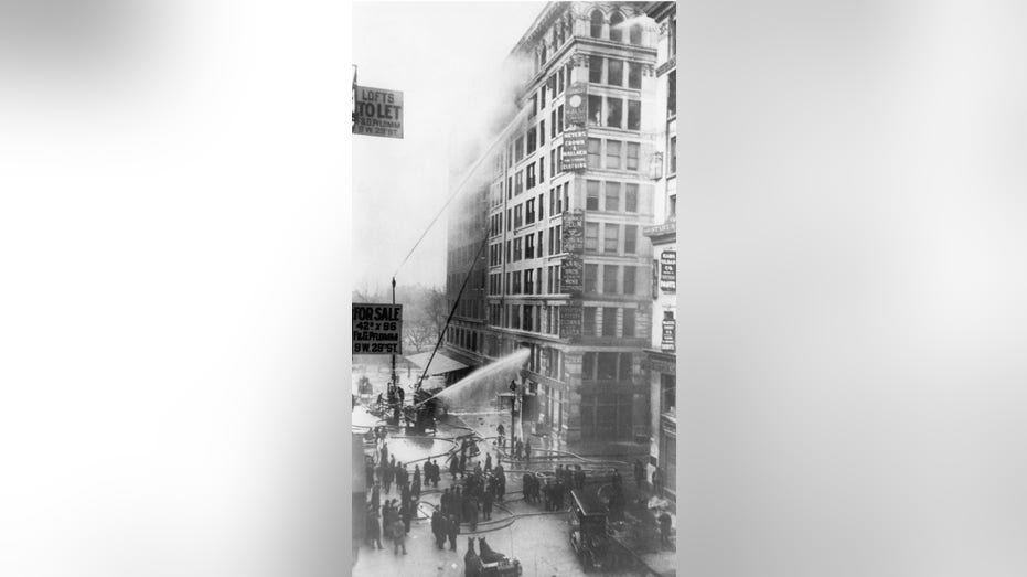 On this day in history, March 25, 1911, a fire at the Triangle Shirtwaist Factory kills 146