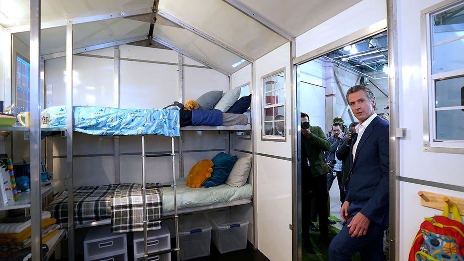 California Gov. Gavin Newsom pledges to build 1,200 tiny homes for the homeless