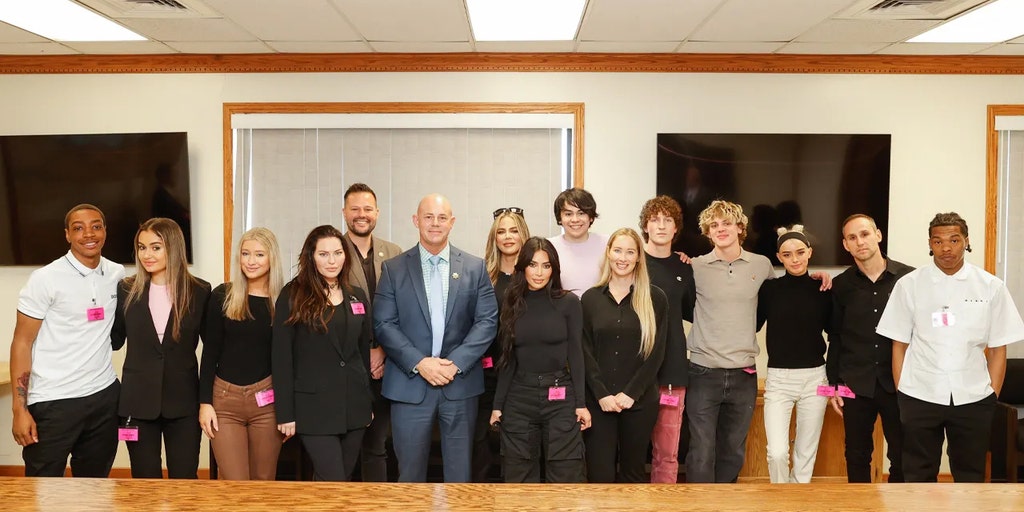 Kim Kardashian leads young influencers on Los Angeles prison trip to raise criminal justice reform awareness - Vimarsana News