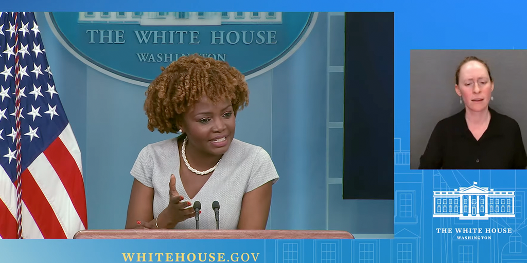 Reporters grill Jean-Pierre for dodging Trump questions: Why did you talk about him before? - Vimarsana News