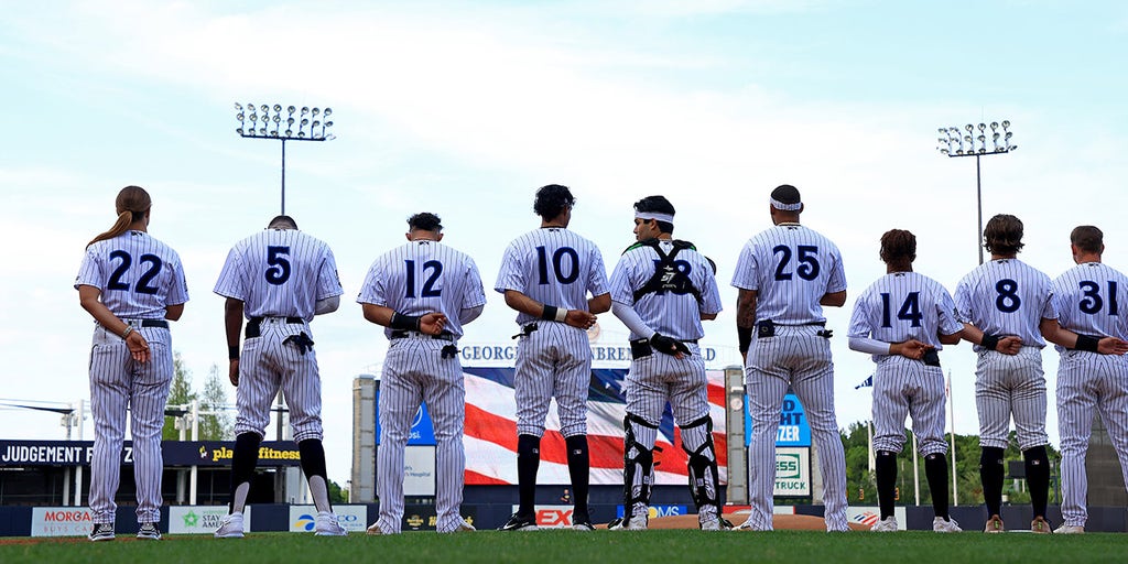 Yankees, Phillies minor league coaches gets into massive brawl after batter  plunked