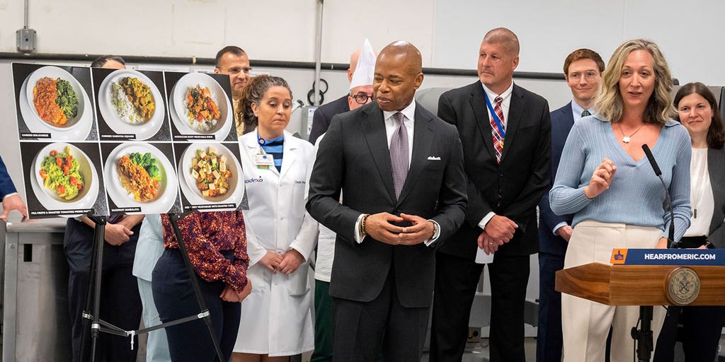 Adams applauds NYC hospitals for feeding patients plant-based meals over meat by default in climate push - Vimarsana News