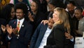 Expelled Rep. Justin Pearson, D-Memphis, from left, expelled Rep. Justin Jones, D-Nashville, and Rep. Gloria Johnson, D-Knoxville, are recognized by the audience at Fisk University before Vice President Kamala Harris arrives, Friday, April 7, 2023, in Nashville, Tenn.