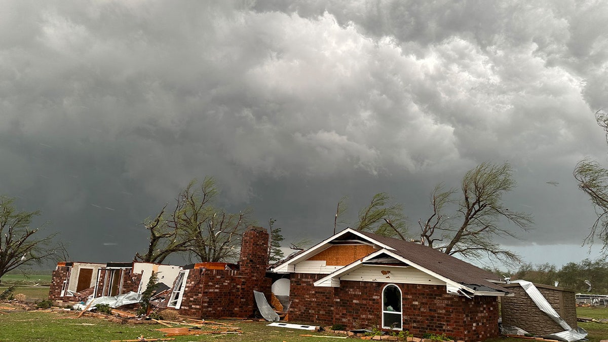 Tornado damage