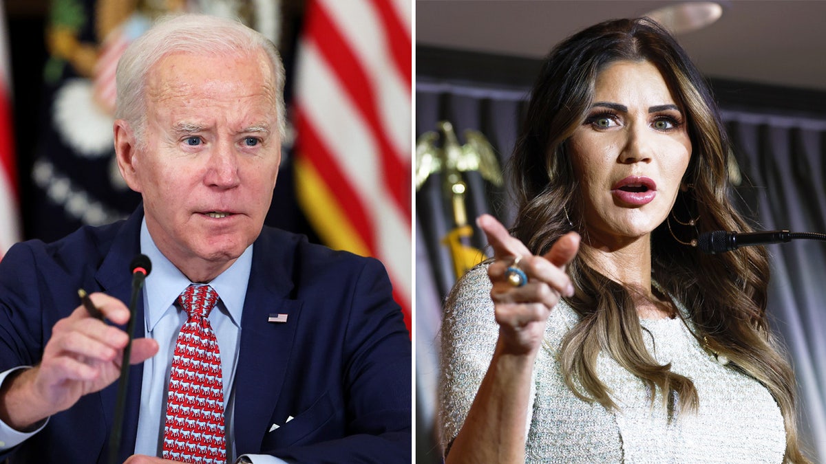 Joe Biden, Kristi Noem