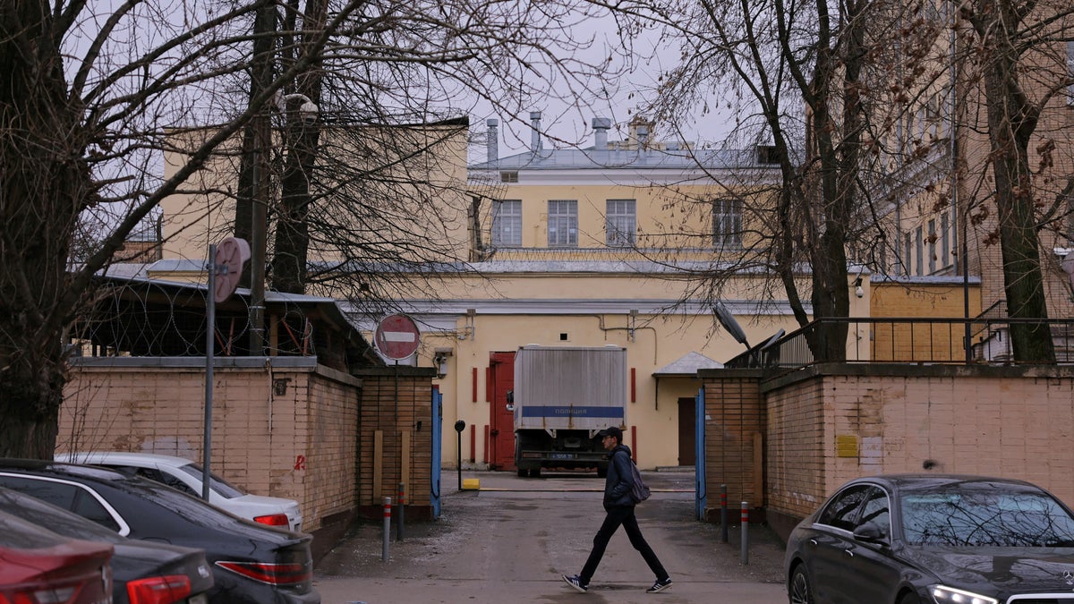 Moscow detention centre Lefortovo