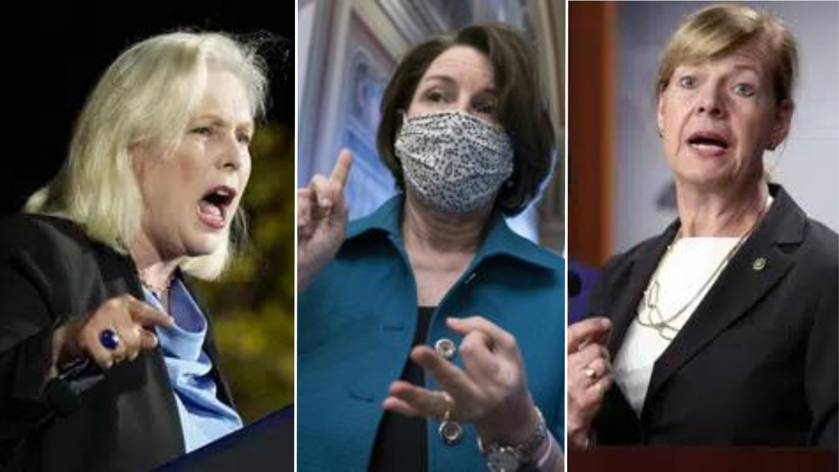 Klobuchar, Gillibrand and Baldwin