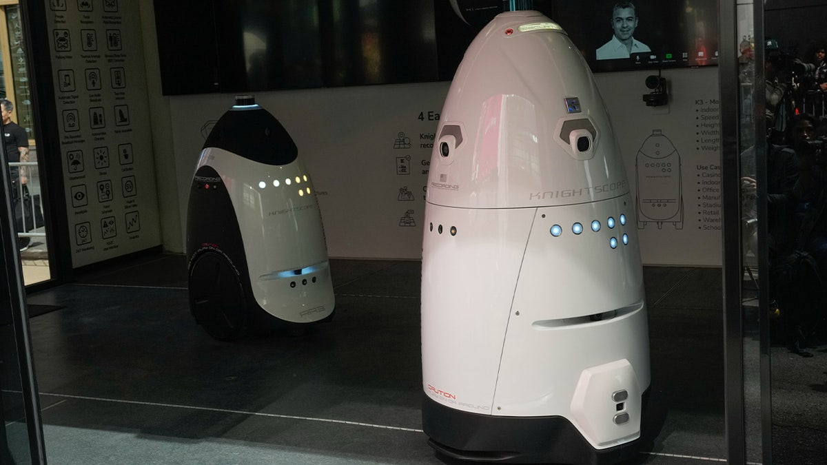 The K5 autonomous security robot