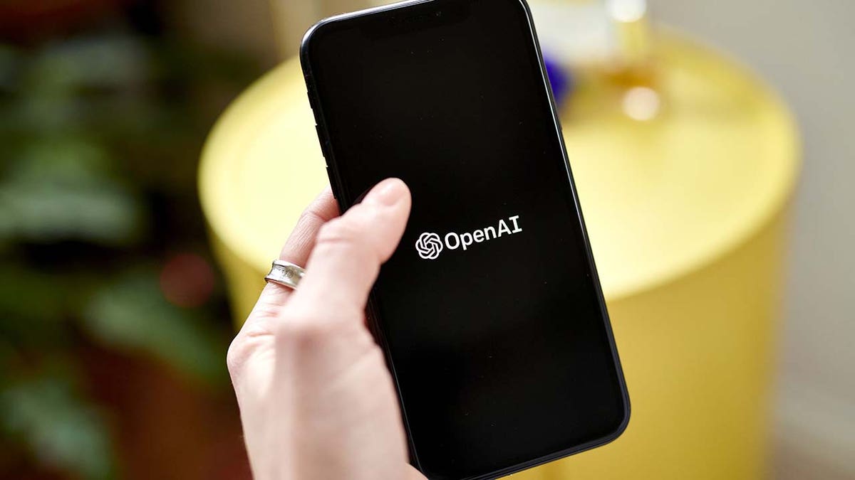 OpenAI on a phone