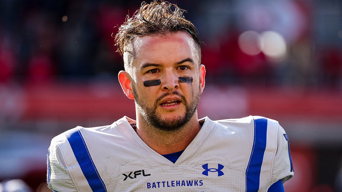 AJ McCarron Ex College Football Star QB Sets XFL Record During   AJ McCarron3 