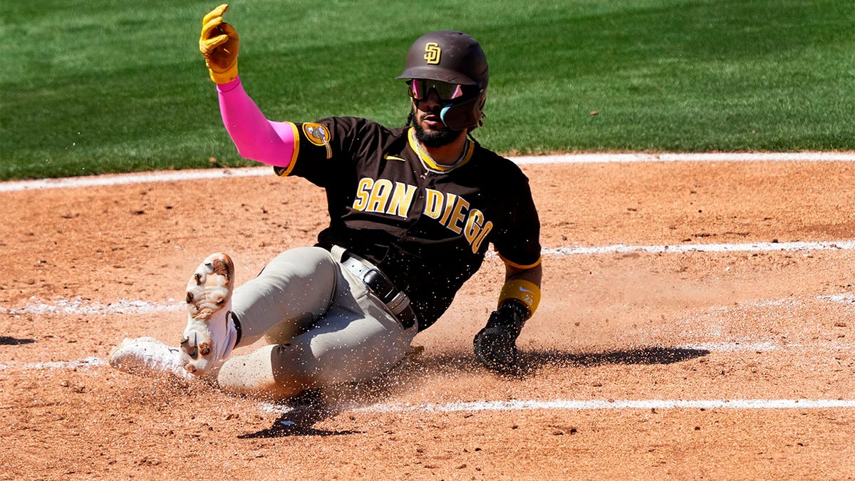 Download MLB Star Fernando Tatis Jr At Risk of Strained Injury Wallpaper   Wallpaperscom