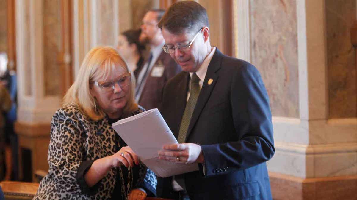 Kansas state Reps. Susan Concannon,