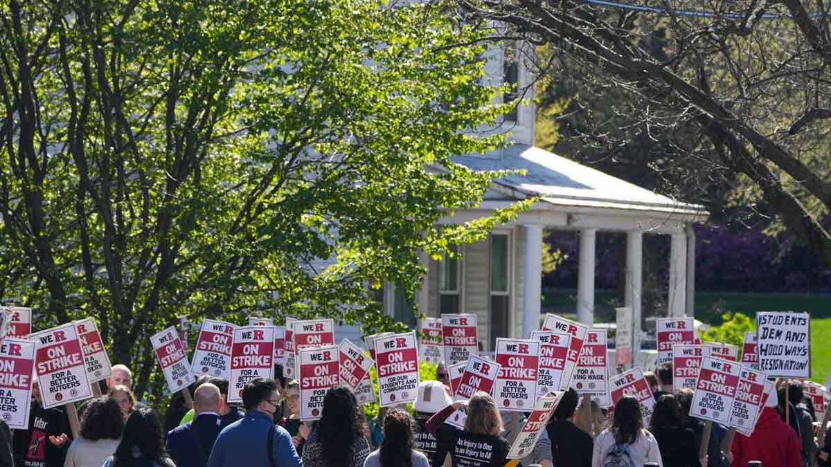 Rutgers strike