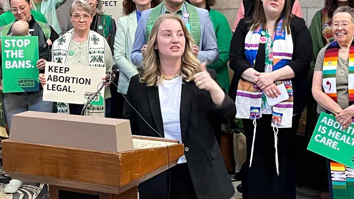 Nebraska state Sen. Megan Hunt 