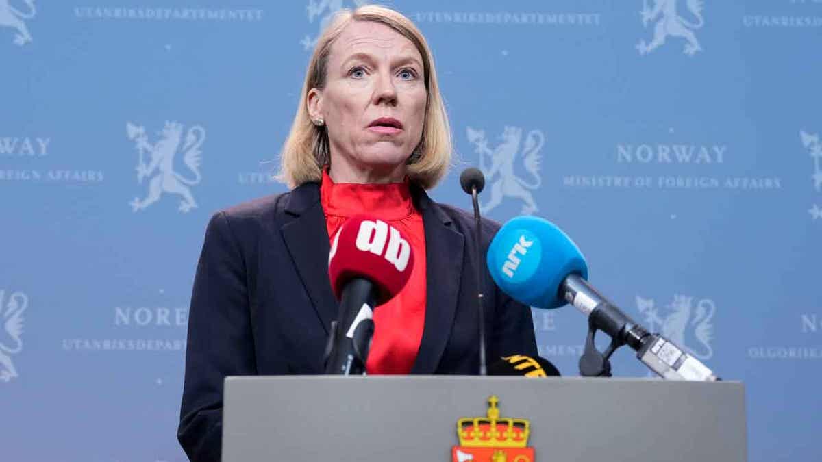 Norways Foreign Minister Anniken Huitfeldt