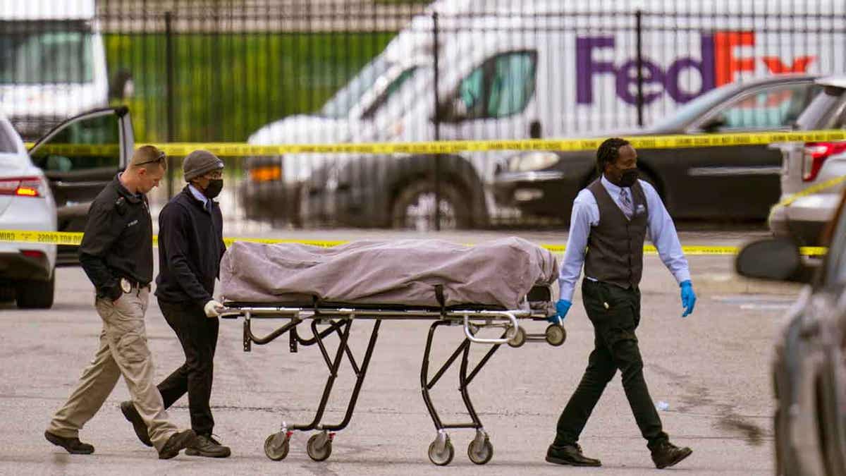Scene of FedEx shooting