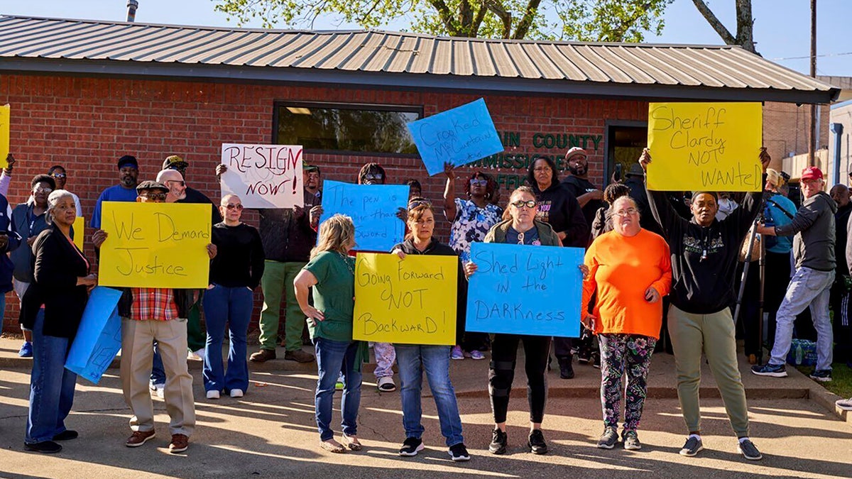 McCurtain County protesters