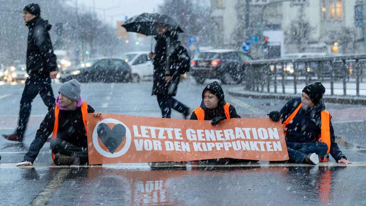German climate activists