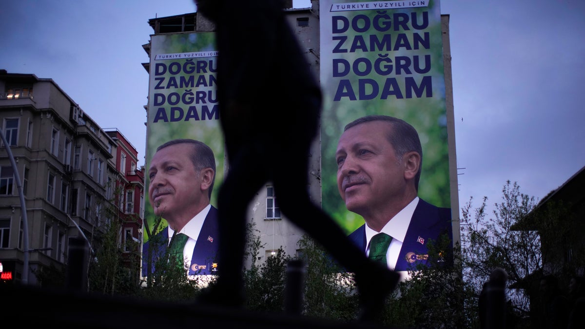 Erdogan seeking re-election