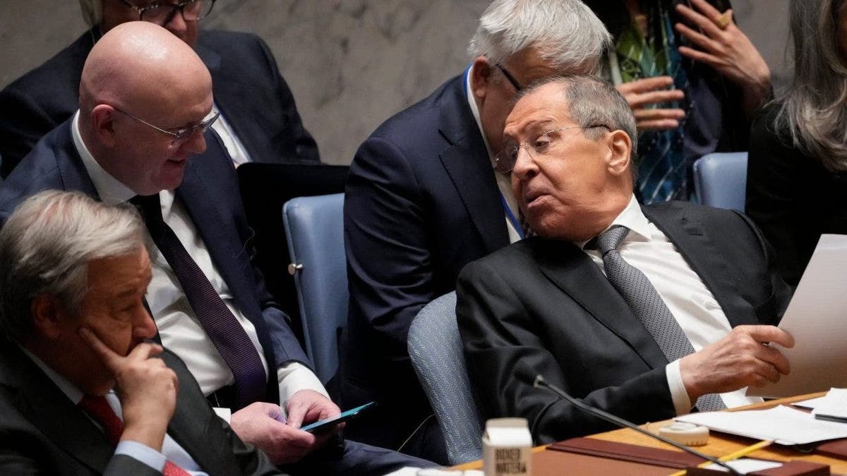 Russian Minister Lavrov at UN