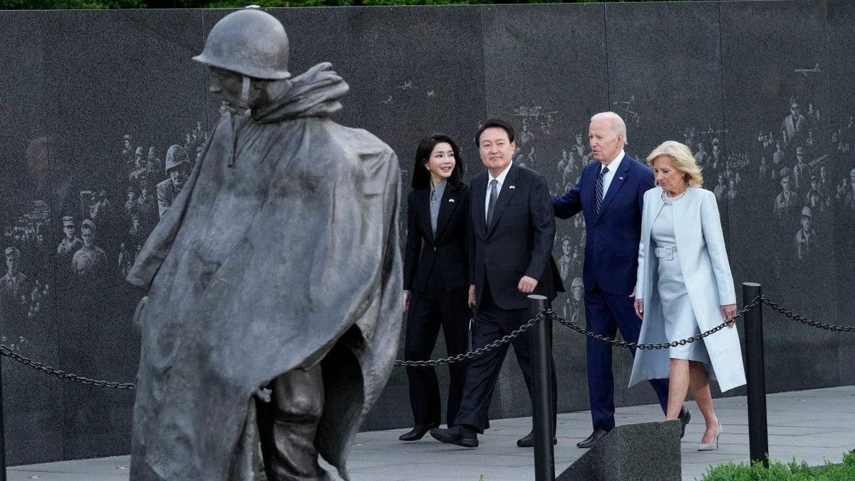 Biden Yoon Korean Memorial