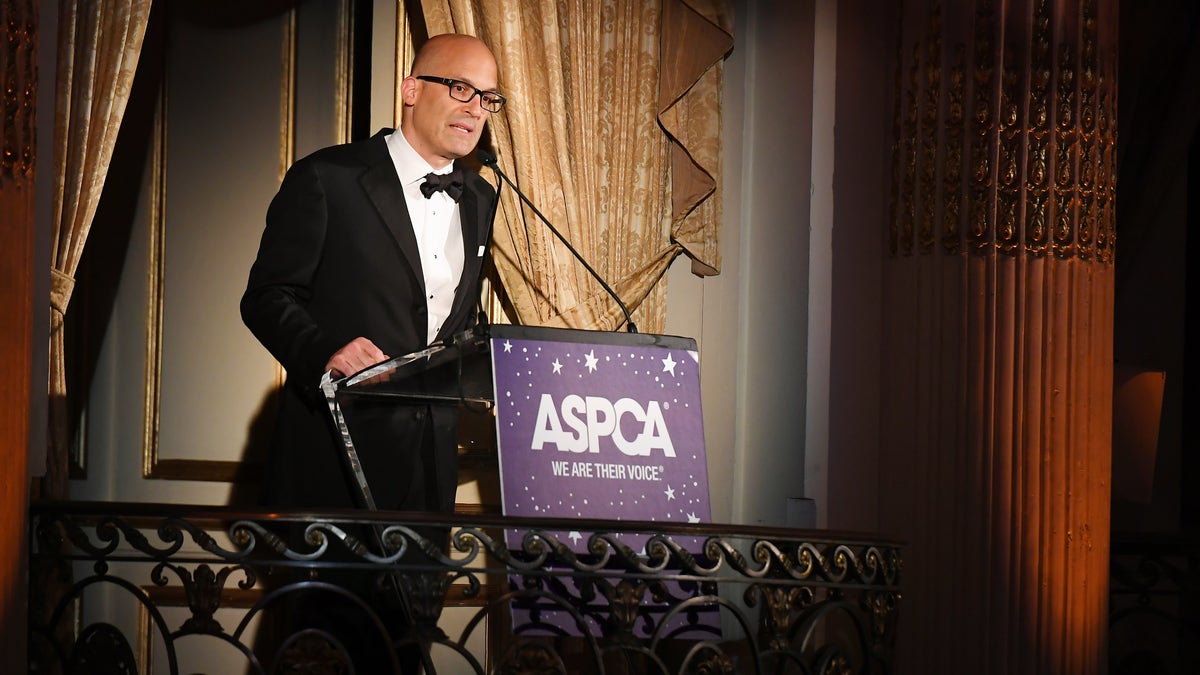 ASPCA President and CEO Matt Bershadker speaks onstage at ASPCA's 22nd annual Bergh Ball honoring David Patrick Columbia at The Plaza on April 25, 2019 in New York City.