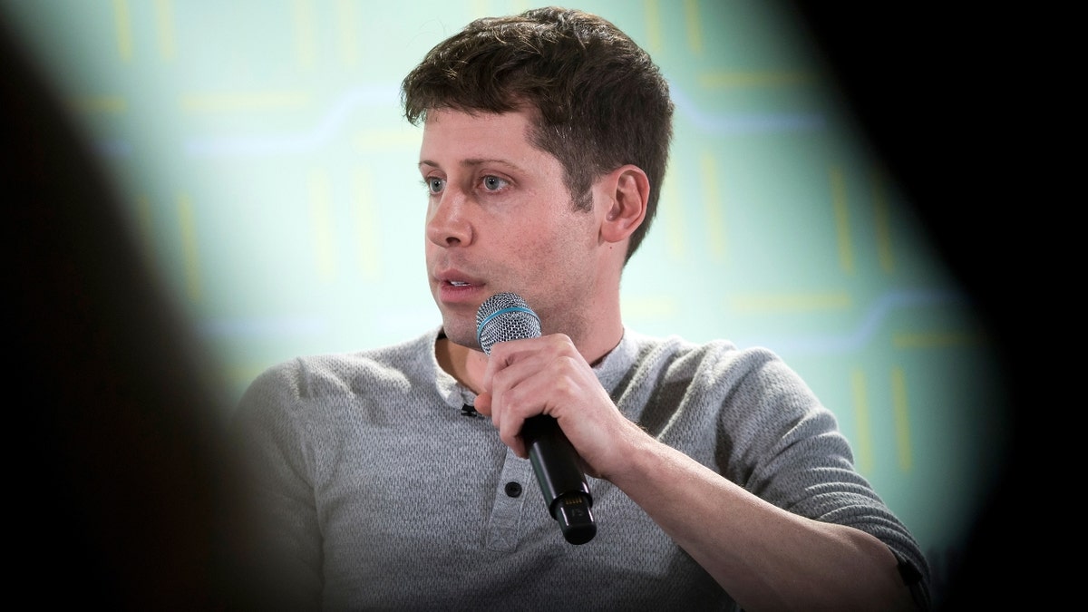 Sam Altman speaking